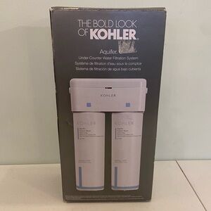 Kohler‎ K-77686-NA - Aquifer Under-Sink Double Cartridge Water Filtration System